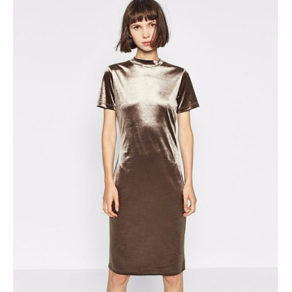 grey velvet bodycon dress